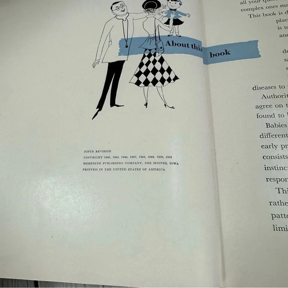 vintage better homes & gardens baby book 1951 - Picture 7 of 9